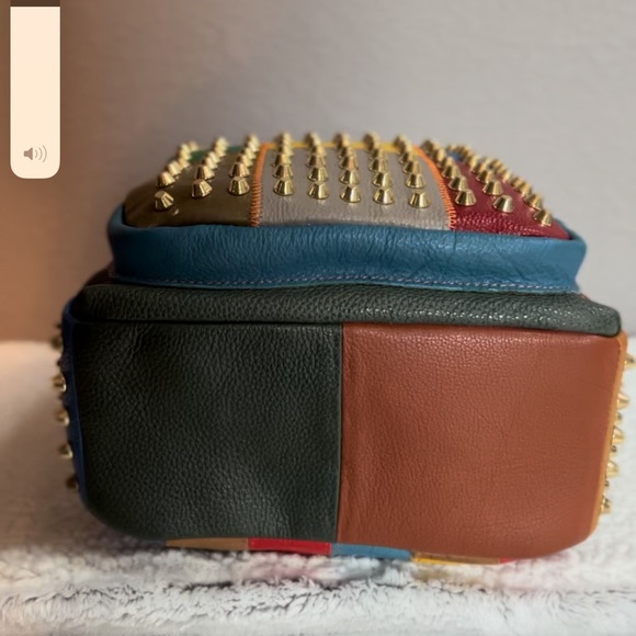 💚❤️💙💛AmeriLeather Borka Leather Backpack NWT (regularly $189)❤️BEAUTIFUL❤️NEW - Picture 9 of 16